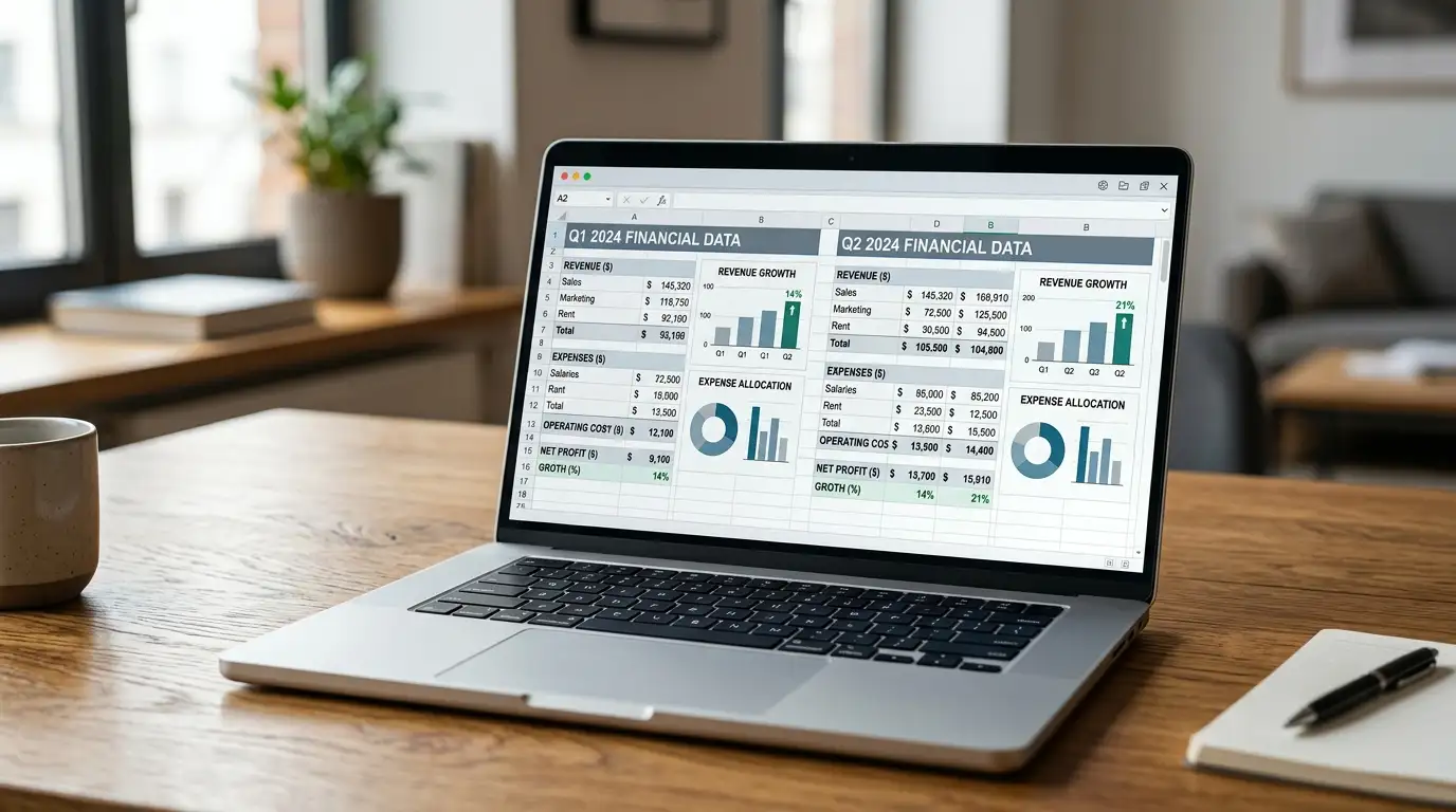 Laptop showing deposit bonus comparison with better value than no-deposit offer