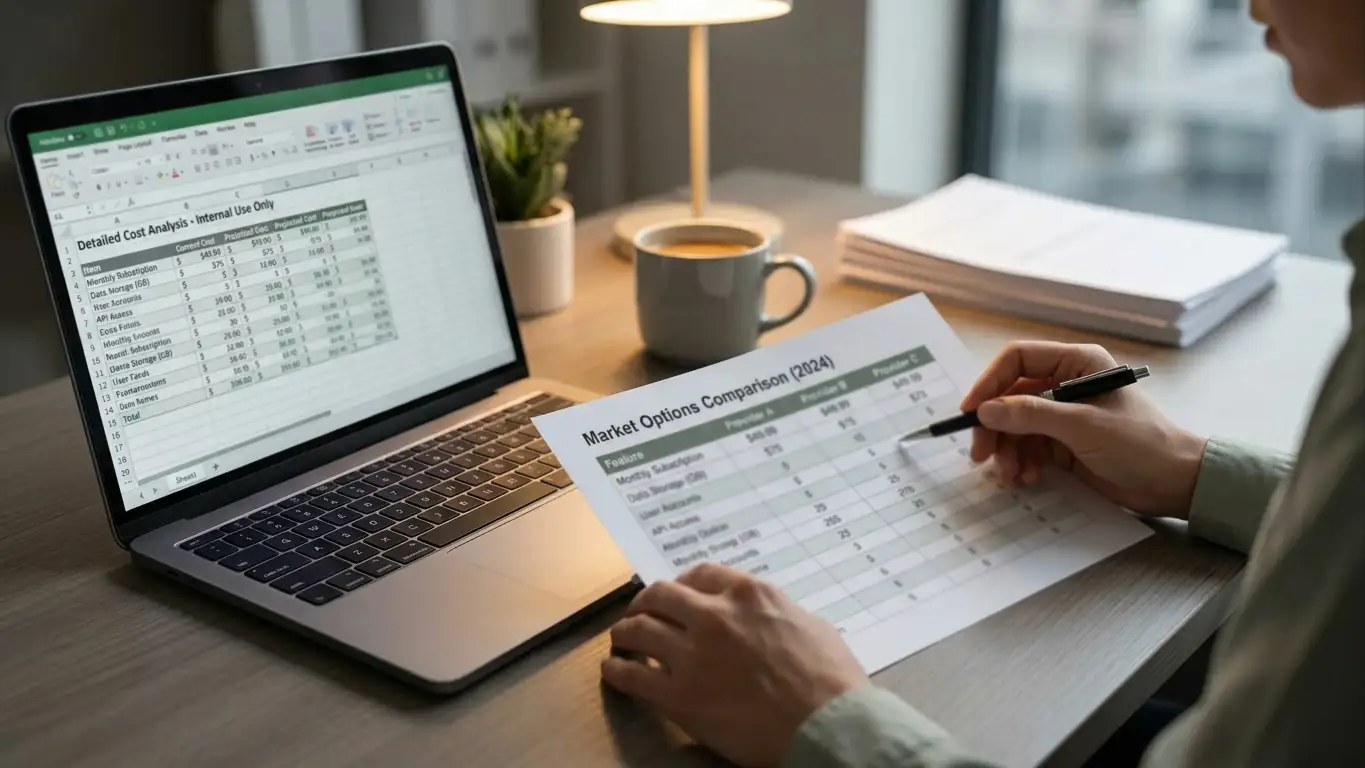 Person reviewing Ethereum casino comparison table on laptop with cryptocurrency charts