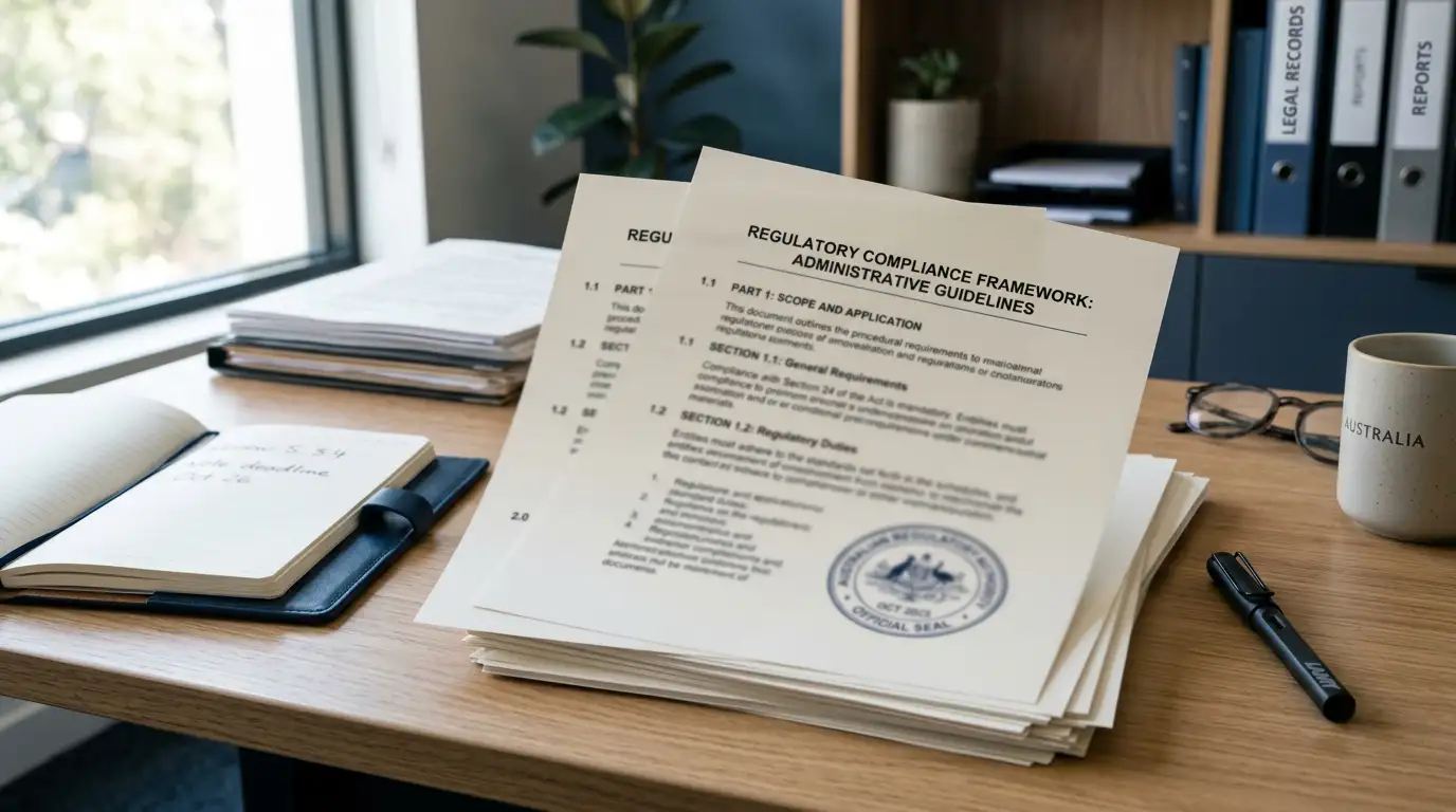 Australian regulatory document showing Interactive Gambling Act 2001 provisions