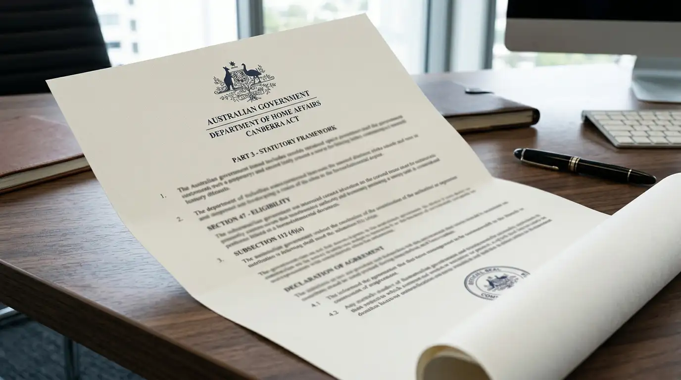 Australian legal document showing Interactive Gambling Act 2001 text