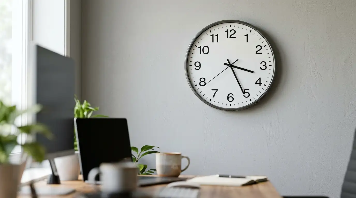 Clock showing casino processing time separate from PayID settlement speed